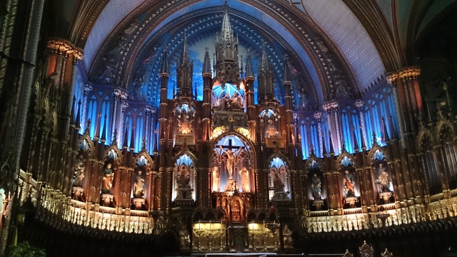 カナダのノートルダム大聖堂はモントリオールにあり 豪華絢爛なオルガンも Travelnote トラベルノート