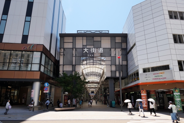 松山大街道商店街を散策！人気グルメの食べ歩きや観光も楽しい！