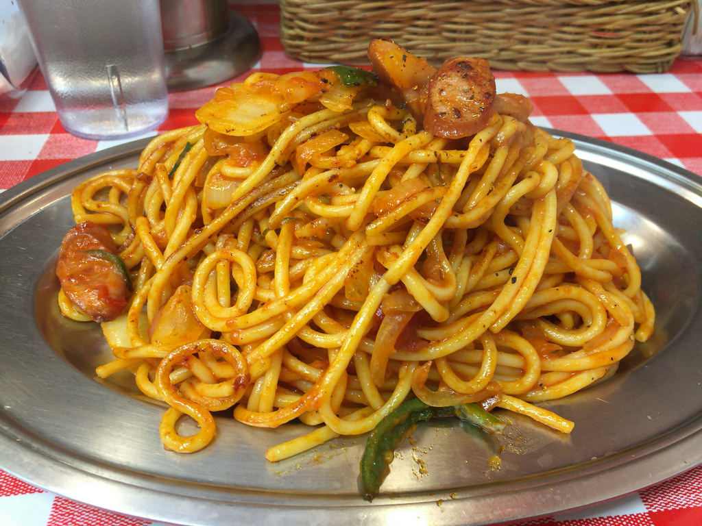 スパゲッティーのパンチョ のナポリタンは大盛り メニューやサイズも豊富 Travelnote トラベルノート