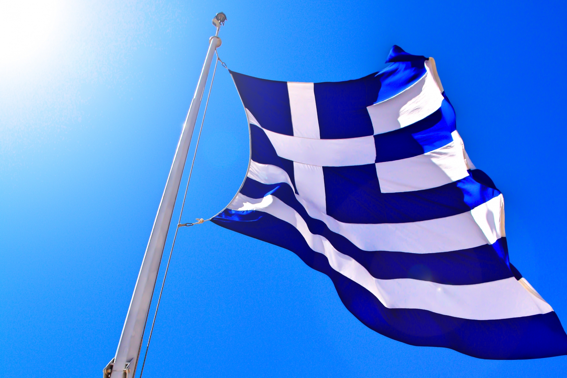 大流行中！ 世界の国旗 万国旗 ギリシャ 120×180cm