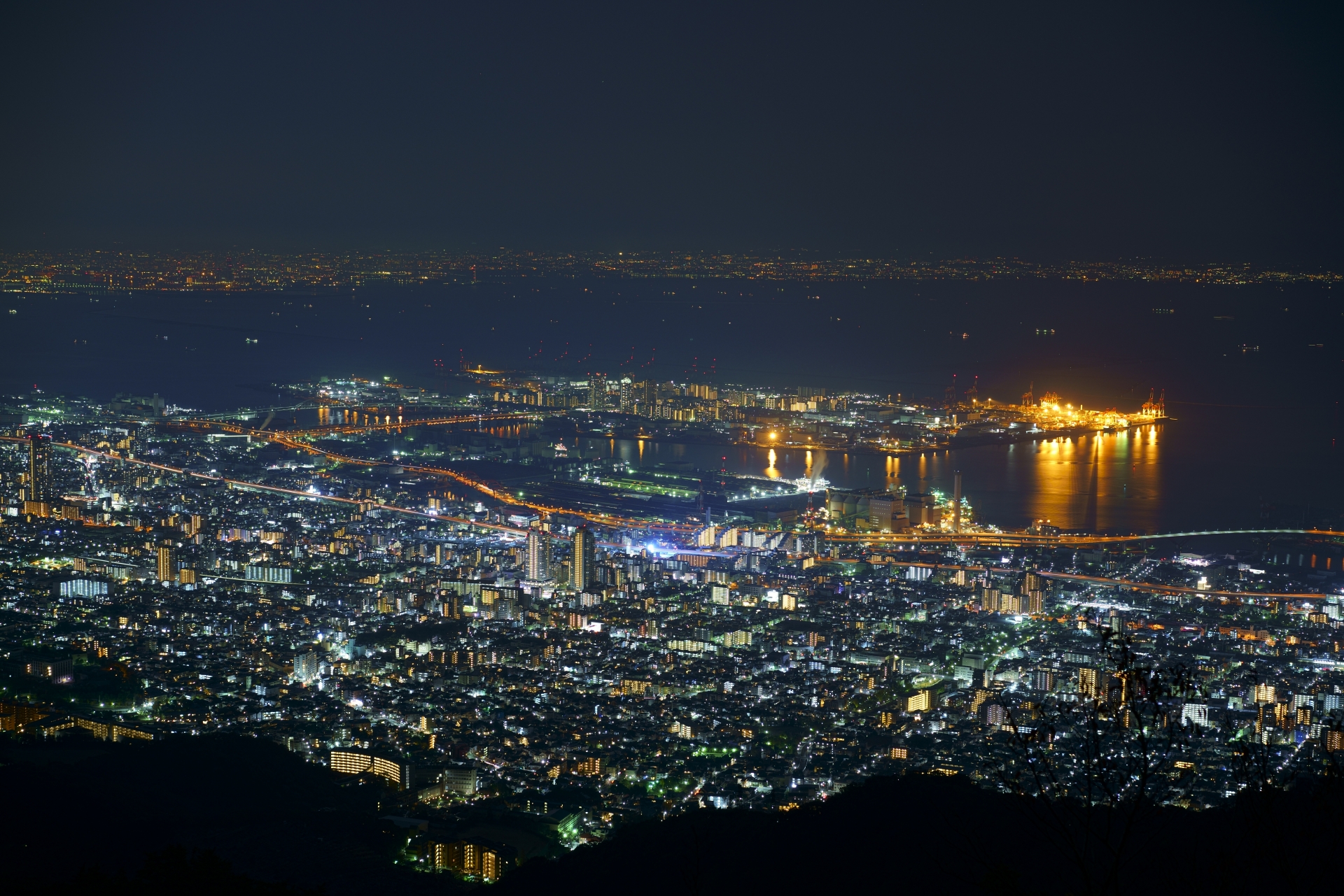 摩耶山掬星台は夜景が綺麗な人気スポット アクセス ロープウェイ情報も Travelnote トラベルノート